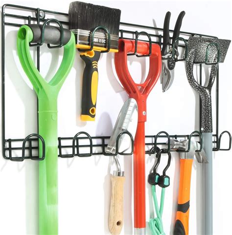 metal wall brackets for tools|wall mounted tool holder rack.